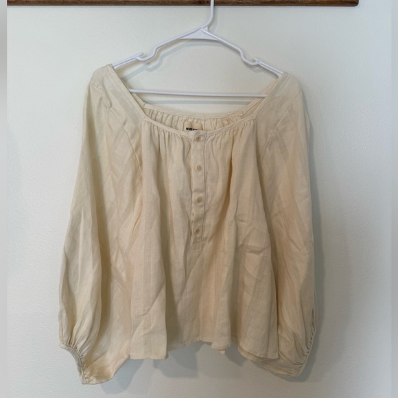 Rudy Jude Medium Linen Debbie Blouse - NWT - Picture 3 of 14